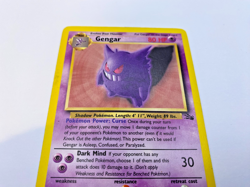 Pokemon Card - Gengar 20/62 Fossil *HP* Rare - Image 3