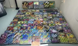 Pokemon TCG - Ex VStar VMax V Ex Full Art Cards Mixed Sets - 107 Card Lot - Image 1