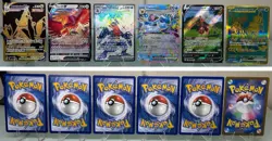 Pokemon TCG - Ex VStar VMax V Ex Full Art Cards Mixed Sets - 107 Card Lot - Image 2