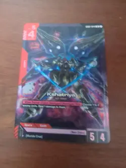 Kshatriya (GD01-044) - Newtype Rising #GD01-044 LR Foil- Gundam Card Game - Image 1