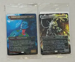 Magic: The Gathering Colonel John Jameson Man-Wolf & Anti-Venom Cards New Sealed - Image 1