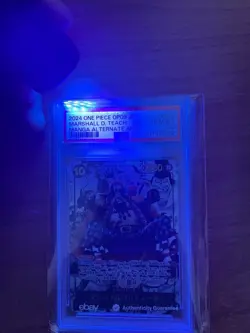 PSA 10 Marshall D. Teach OP09-093 Manga Japanese One Piece Card. - Image 2