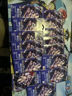 One Piece Card Game OP-14 Sleeved Booster Packs 15 Total New Sealed English Lot - Image 1