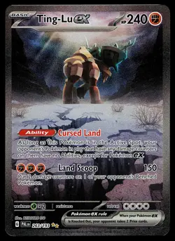 Pokemon Card - Ting-Lu ex Paldea Evolved 263/193 Holo Special Illustration Rare - Image 1