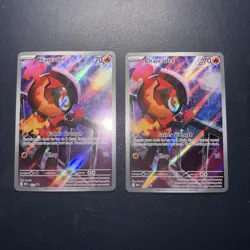 Charcadet Phantasmal Flames Black Star Promo Pokemon TCG Card NM Near Mint x2 - Image 1