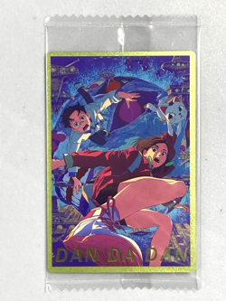 Momo and Okarun - 17 - Dandadan Wafer / Itajaga Card Sealed Japanese - Image 1