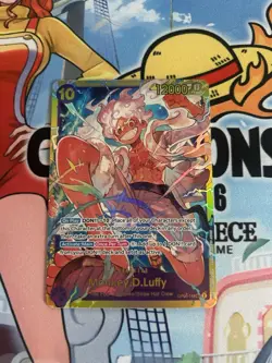 Monkey.D.Luffy OP05-119 Secret Rare Sec Mint One Piece card game Tcg - Image 1