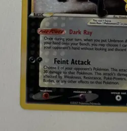 Umbreon Celebrations Classic Collection Holo Pokemon Card 17/17 - Image 4