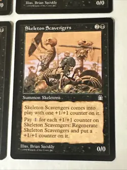 Skeleton Scavengers X4 Stronghold Ex Condition See Pics Front Back - Image 2