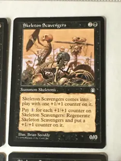 Skeleton Scavengers X4 Stronghold Ex Condition See Pics Front Back - Image 3