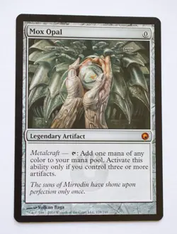 Mox Opal Scars of Mirrodin Regular - NM - MTG - Image 1