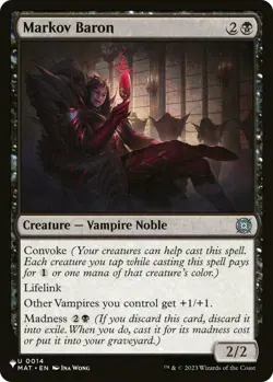 1x Markov Baron - The List - The List - Near Mint, English - MTG! - Image 1