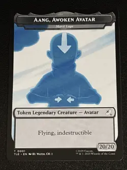 Avatar: The Last Airbender Eternal Legal Aang, Awoken Avatar/Treasure Token 1/22 - Image 1