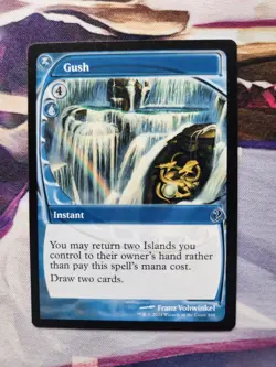 MTG Mystery Booster 2 - Gush - Future Sight Frame NM - Image 1