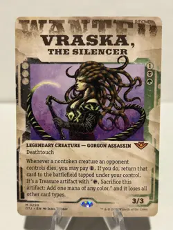 Vraska, the Silencer (Showcase) 299 M Outlaws of Thunder Junction NM MTG - Image 1