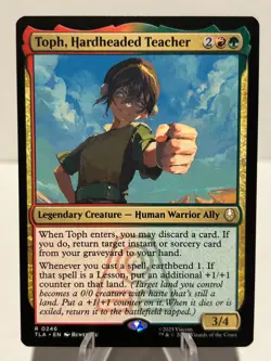 Toph, Hardheaded Teacher 246 R Avatar: The Last Airbender NM MTG - Image 1