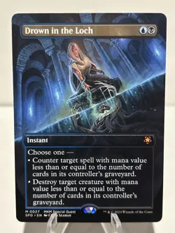 Drown in the Loch (Borderless) 27 M Special Guests NM MTG - Image 1