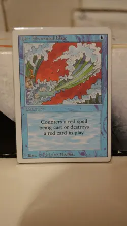 Blue Elemental Blast - Revised (3ED) 1994 - MTG Magic the Gathering - Common - Image 3