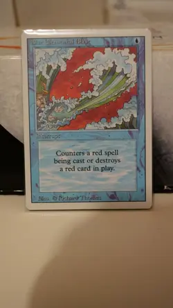 Blue Elemental Blast - Revised (3ED) 1994 - MTG Magic the Gathering - Common - Image 5