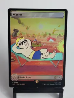 MTG - Secret Lair: Fallout - Wastes #0795 - Rainbow FOIL - LP - Bent - Image 1