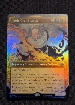 MTG - Iroh, Grand Lotus (FOIL Showcase) Avatar: The Last Airbender - NM Rare 349 - Image 1