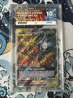 Moltres & Zapdos & Articuno GX SM210 - Pokemon TCG Hidden Fates Promo Ace 10 #2 - Image 1
