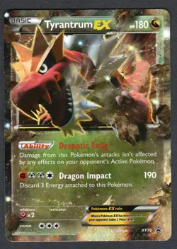 Pokemon Tyrantrum EX Holo XY Promos #XY70 NM - Image 1