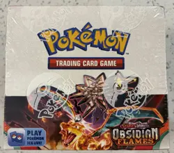 Pokemon TCG Scarlet & Violet Obsidian Flames Booster Box - Factory Sealed - Image 1