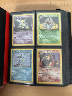 Good Shape Pokemon Team Rocket Complete Set 83/82 100% Master WOTC Vintage 2000 - Image 1