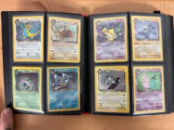 Good Shape Pokemon Team Rocket Complete Set 83/82 100% Master WOTC Vintage 2000 - Image 2