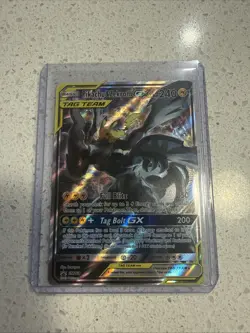 Pokemon Pikachu & Zekrom GX Tag Team SM168 Sun & Moon Black Star Promo NM - Image 1