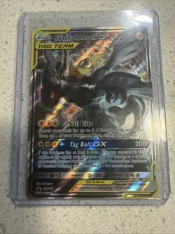 Pokemon Pikachu & Zekrom GX Tag Team SM168 Sun & Moon Black Star Promo NM - Image 4
