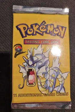 Pokemon Base Set 2 Factory Sealed Booster Pack Gyarados Artwork Vaulted rare - Image 1