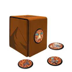 Gallery Series Scorching Summit Alcove Click Deck Box for Pokemon - Image 1