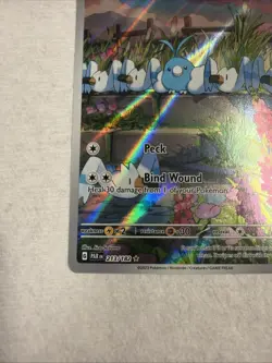 Swablu 213/182 Illustration Rare Pokemon TCG Paradox Rift Holo Mint Condition - Image 3