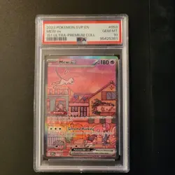 2023 POKEMON SVP EN-SV BLACK STAR PROMO 151 #053 MEW EX PSA 10 - Image 1