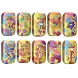 Pokemon TCG Sams 151 Mini Tin Collection 10 Pack SEALED BOX - Image 1