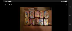 10x Pokemon TCG Scarlet & Violet 151 Full Mini-Tin set w/ 20 Packs SEALED - Image 2