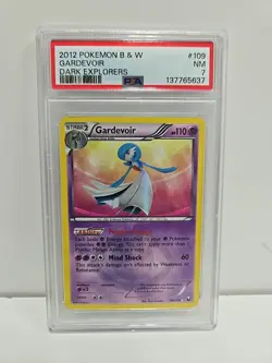 Gardevoir Pokemon Dark Explorers #109 PSA 7 109/108 - Image 1