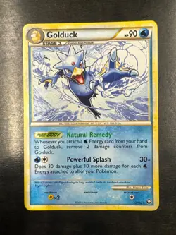 Golduck 22/102 HS Triumphant RARE PERFECT MINT! Pokemon - Image 1