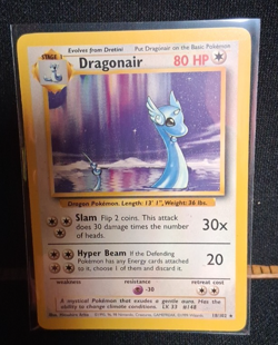 Pokemon TCG Dragonair Base Set 18/102 Non-Holo Unlimited Rare LP - Image 1