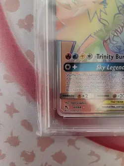 Pokemon Moltres & Zapdos & Articuno GX 69/68 Hidden Fates PSA 9 Secret Rare NM - Image 4