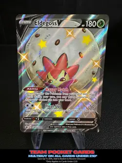 Eldegoss V SWSH084, Black Star Promo, Pokemon, NM - Image 1