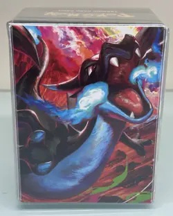 Pokemon TCG Phantasmal Flames Ultra Premium Mega Charizard X Ex 023 + Mat + Coin - Image 2