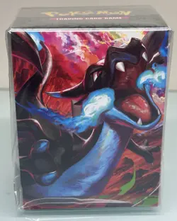 Pokemon TCG Phantasmal Flames Ultra Premium Mega Charizard X Ex 023 + Mat + Coin - Image 4