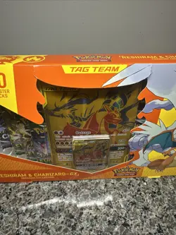 Pokemon TCG Reshiram & Charizard GX Premium Collection Box - Image 3