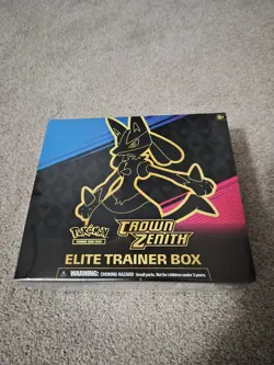 Pokemon TCG: Crown Zenith Elite Trainer Box - Factory Sealed 820650851476 - Image 1