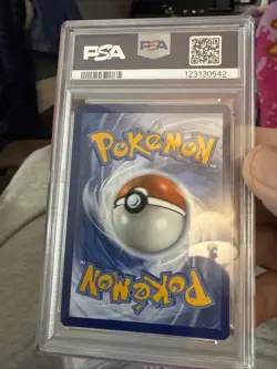 2024 Pokemon PAF en Mew EX Sir #232 PSA 9 Mint Bubble Mew - Image 3
