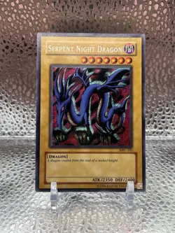 Serpent Night Dragon Secret Rare Holo Yu-Gi-Oh! TCG MRL-103 - Image 1