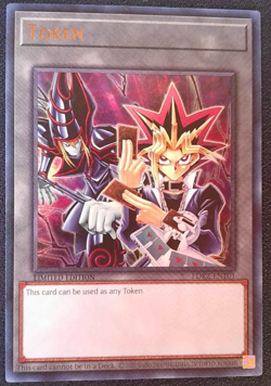 Yu-Gi-Oh! TCG Token Legendary Decks II LDK2-ENT01 Limited Edition Ultra Rare - Image 1